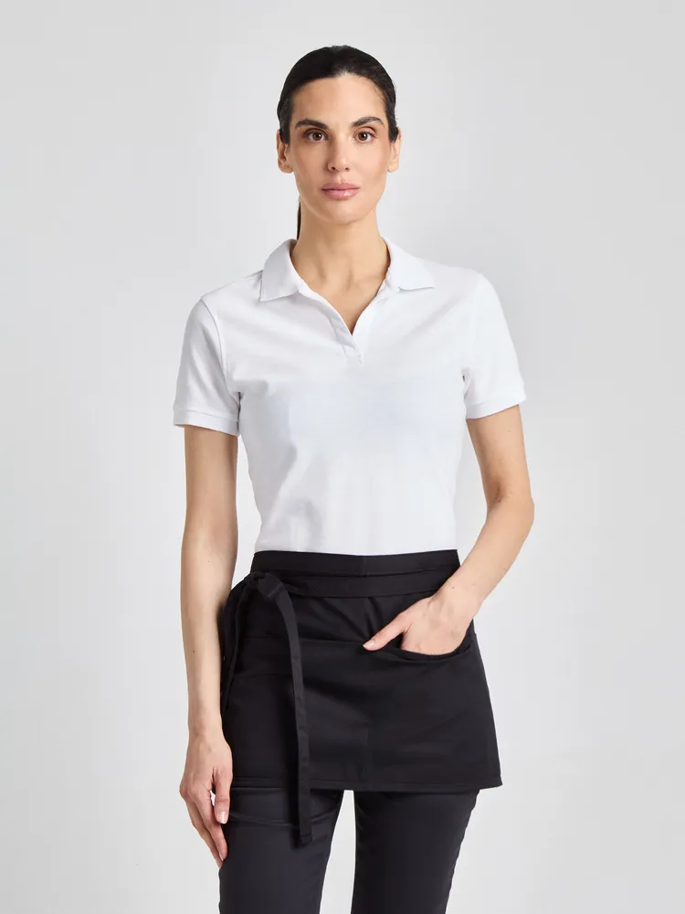 Roma Classic Mini 33 x 75 - Bistroschürze - schwarz